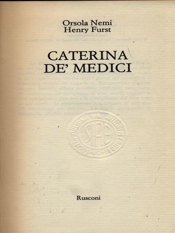 Caterina dè Medici