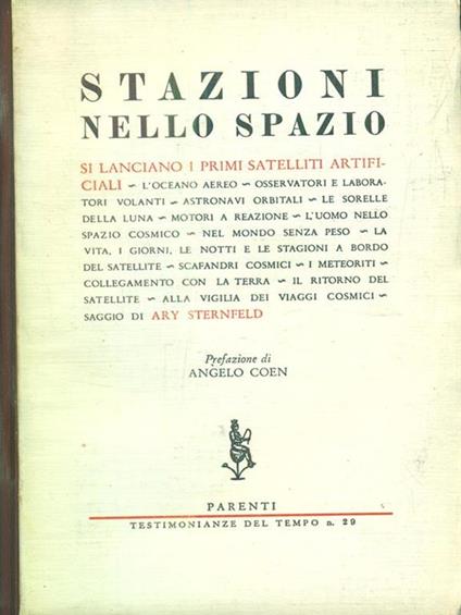 Stazioni nello spazio - Ary Sternfeld - copertina
