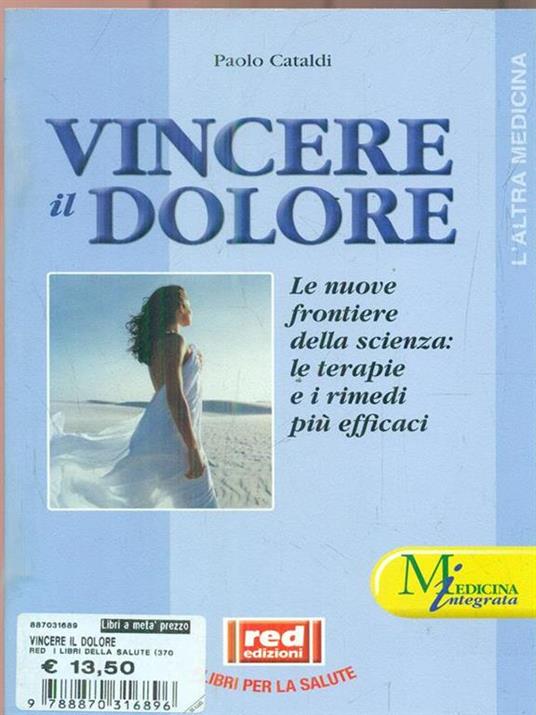 Vincere il dolore - Paolo Cataldi - copertina