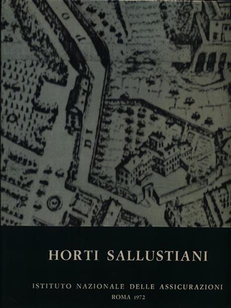 Horti Sallustiani - Gino Cipriani - copertina