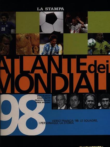 Atlante dei Mondiali 98 - copertina