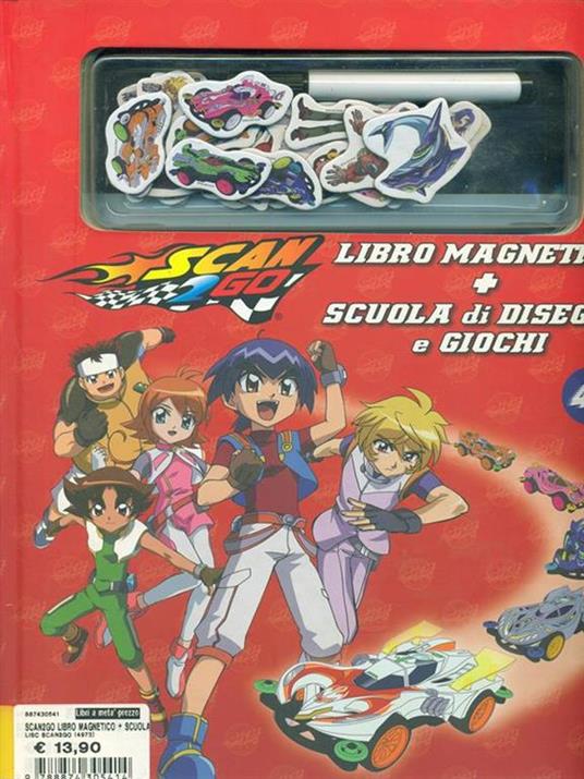 Scan2go libro + scuola di disegno e giochi - copertina