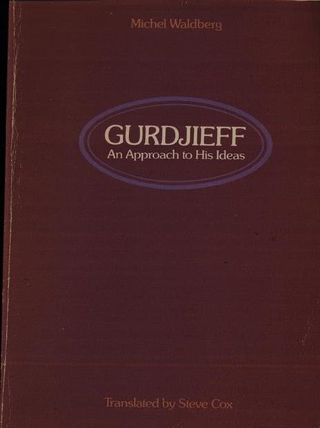 Gurdjieff - Michel Waldberg - copertina
