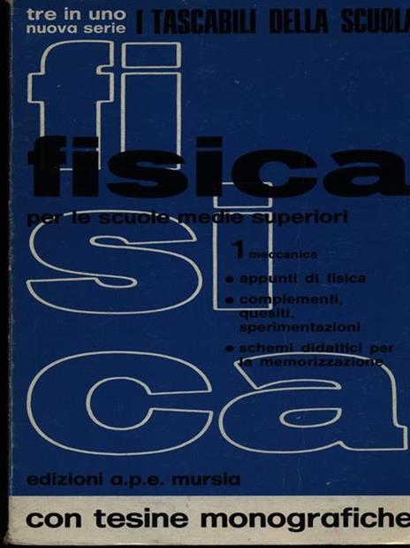Fisica 1 - copertina