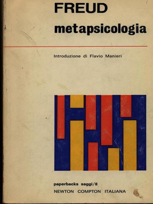 Metapsicologia - Sigmund Freud - copertina