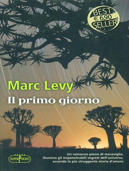 Il primo giorno - Marc Levy - copertina