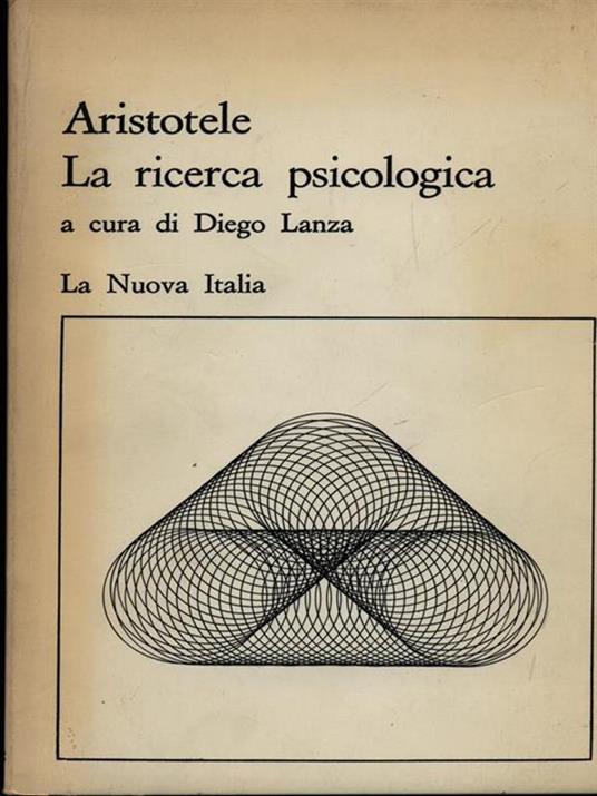 La ricerca psicologica - Aristotele - copertina