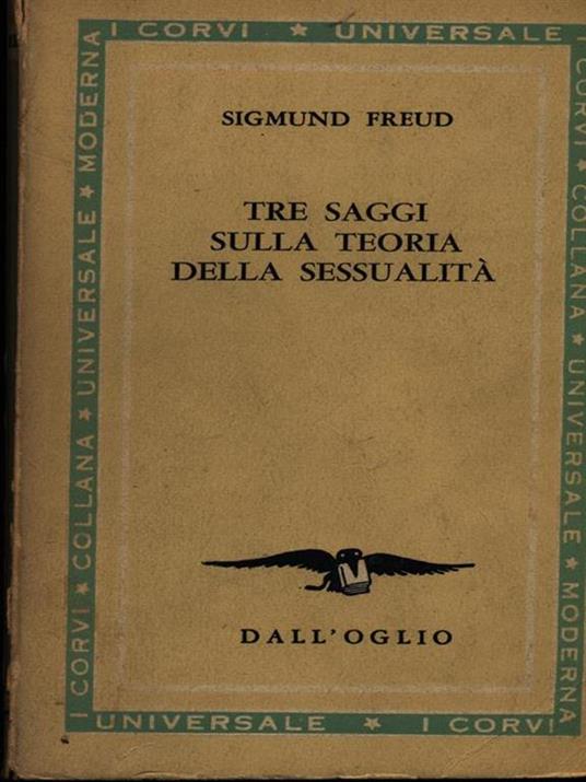 Tre saggi sulla sessualità - Sigmund Freud - copertina