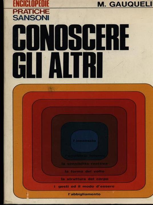 Conoscere gli altri - Michel Gauquelin - copertina