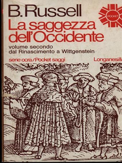 La saggezza dell'occidente - Bertrand Russell - copertina