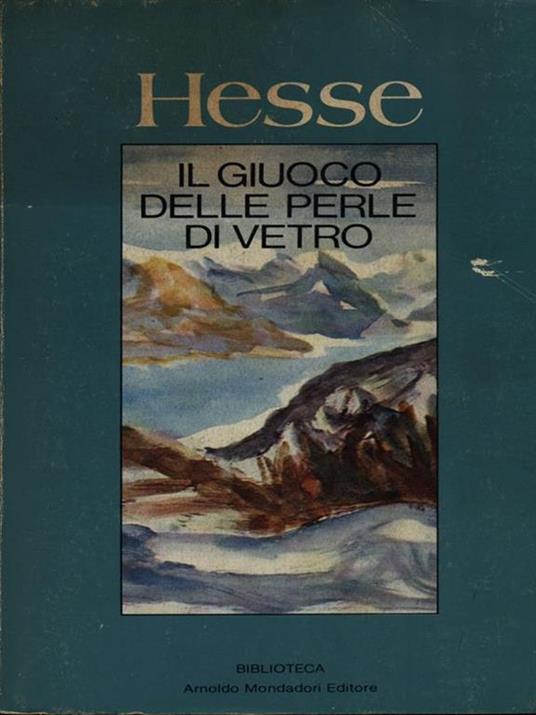 Il giuoco delle perle di vetro - Hermann Hesse - copertina