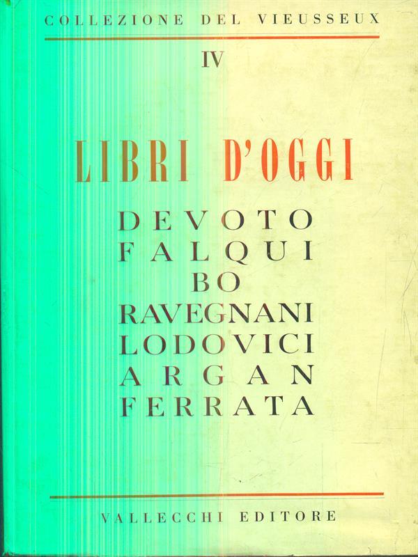 libri d'oggi