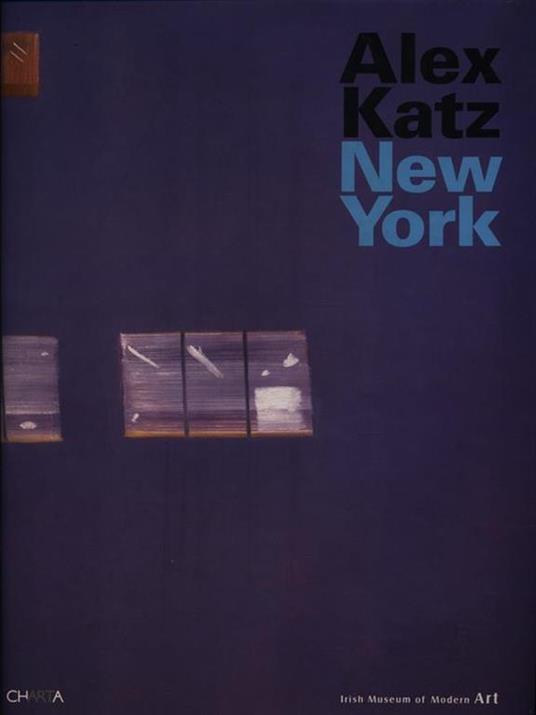Alex Katz. New York - copertina