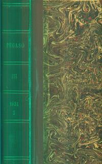 Pegaso vol III. parte II / dal fascicolo VII al XII - 2