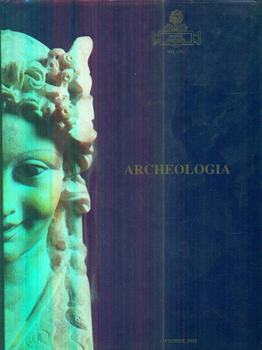 Archeologia. Milano, 26 ottobre 1992 - copertina