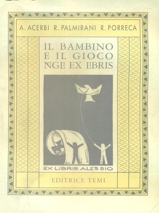 Il bambino e il gioco negli ex libris - copertina