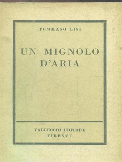 Un mignolo d'aria - copertina