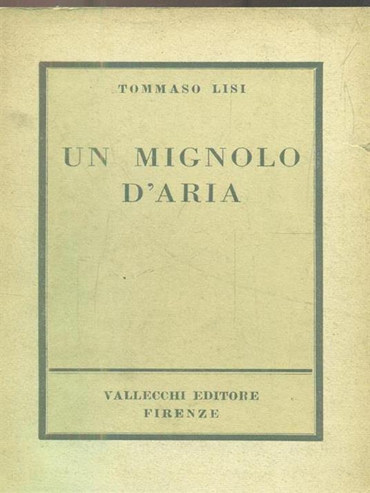 Un mignolo d'aria - copertina