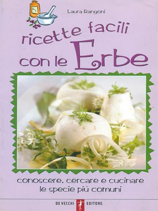 Ricette facili con le erbe - Laura Rangoni - copertina