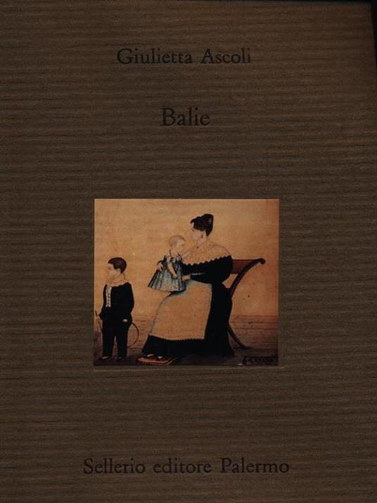 Balie - Giulietta Ascoli - copertina