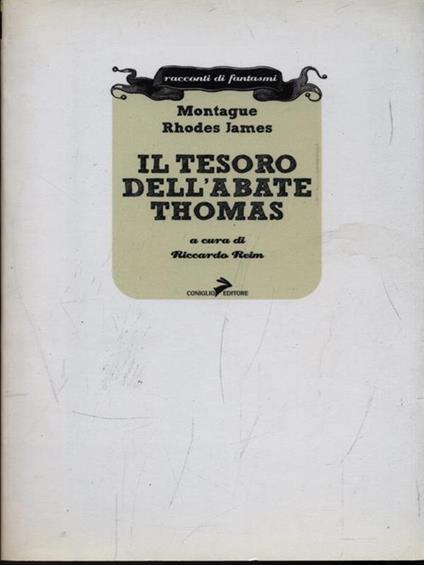 Il tesoro dell'abate Thomas - Montague Rhodes James - copertina
