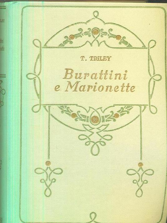 Burattini e marionette - T. Triley - copertina