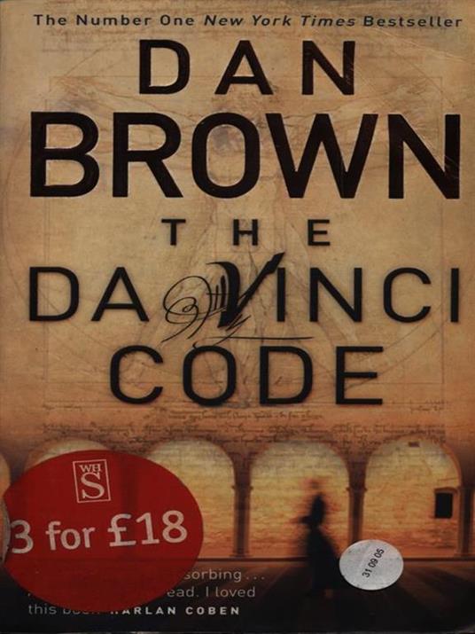 The Da Vinci Code - Dan Brown - copertina