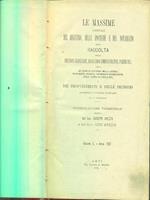 Le massime giornale del registro delle ipoteche e del notariato vol XL - 1902