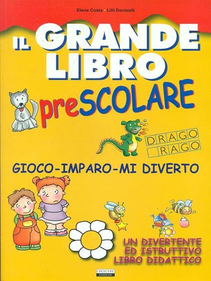 Il grande libro prescolare - copertina