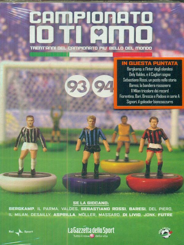 Campionato io ti amo 1993 1994 - dvd