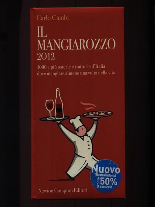 Il Mangiarozzo 2012 - Carlo Cambi - copertina