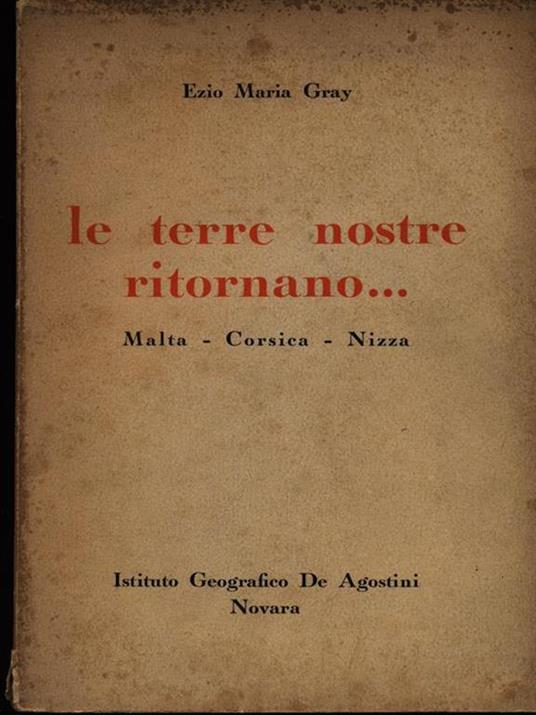 Le terre nostre ritornano - copertina