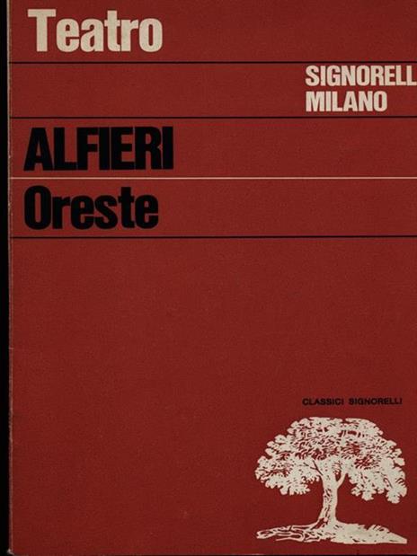 Oreste - Vittorio Alfieri - 2