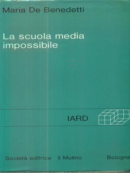 La scuola media impossibile - copertina