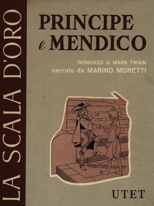 Principe e mendico - Marino Moretti - copertina