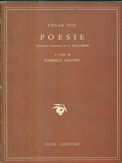 Poesie - Edgar Allan Poe - copertina