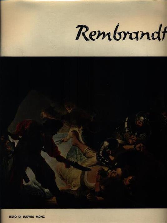 Rembrandt - Ludwig Munz - copertina