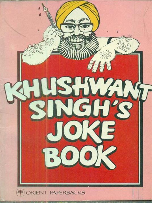 Khushwant singh's joke book - Mario Miranda - copertina
