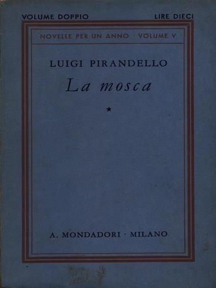 La mosca - Luigi Pirandello - copertina