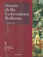 Storia della letteratura italiana 4