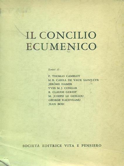 Il concilio ecumenico - copertina