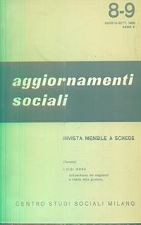 Aggiornamenti sociali 8-9 agosto -sett 1959 -estratto - 2