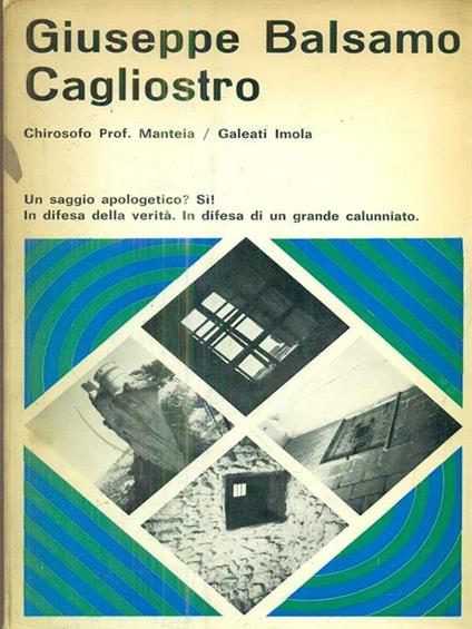 Giuseppe Balsamo Cagliostro - Manteia - copertina