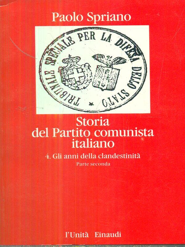 Storia del partito comunista italiano 4 parte seconda