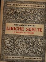 Liriche scelte e poesie satiriche