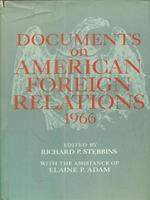 Documents on American foreign relations 1966