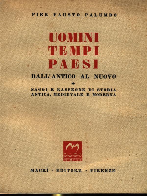 Uomini tempi paesi