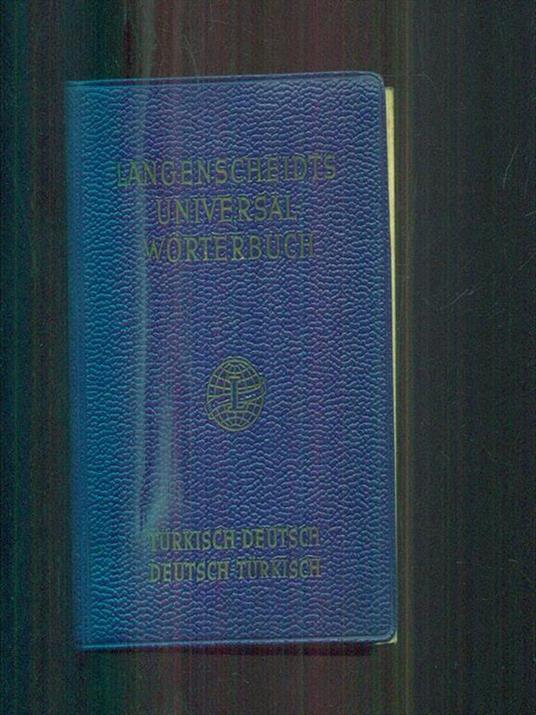 Langenscheidts universal worterbuch turkisch. deutsch - copertina