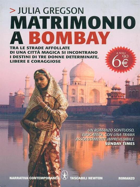 Matrimonio a Bombay - Julia Gregson - copertina