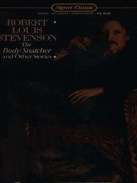 The body snatcher and other stories - Robert Louis Stevenson - copertina